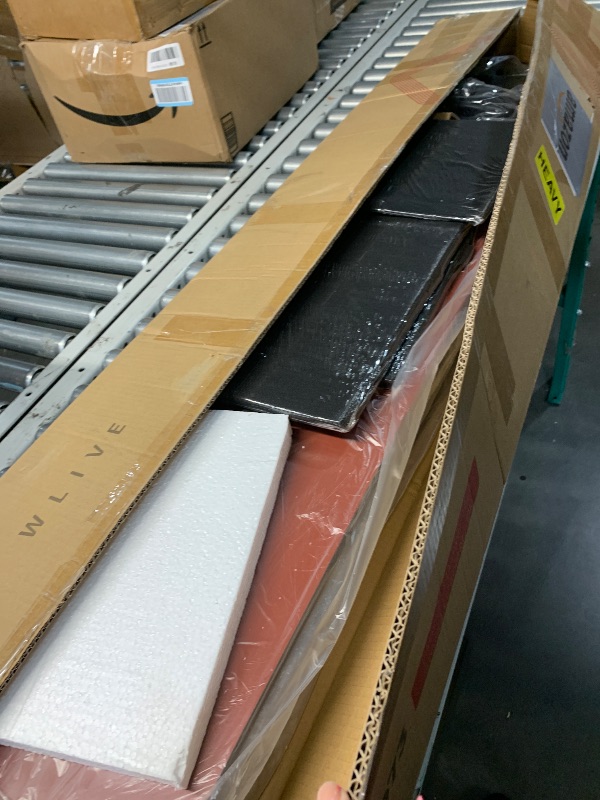 Photo 1 of ***USED - INCOMPLETE - MISSING PARTS - SEE PICTURES***
WLIVE Tall Dresser for Bedroom with 13 Drawers, Storage Dresser Organizer Unit, Fabric Dressers for Bedroom, Closet, Chest of Drawers with Fabric Bins, Steel Frame, Wood Top, Charcoal Black