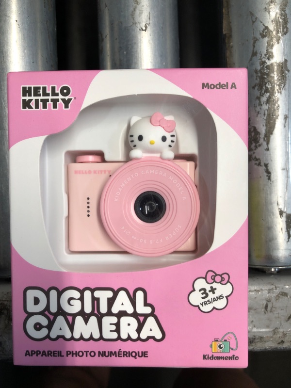 Photo 1 of Hello Kitty Mini Kids Digital Camera & Video Camcorder by Kidamento, 32GB Memory Card, USB-C, Adjustable Soft Strap Lanyard, Scavenger Hunt Momento Book - Model A Hello Kitty