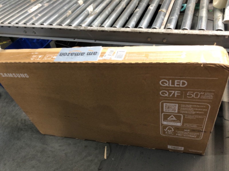 Photo 1 of ***JUST FOR PIECES BROKEN***
SAMSUNG 50-Inch Class QLED Q7F Series Samsung Vision AI Smart TV (2025 Model, 50Q7F) Quantum HDR, Object Tracking Sound Lite, Q4 AI Gen1 Processor, 4K upscaling, Gaming Hub, Alexa Built-in