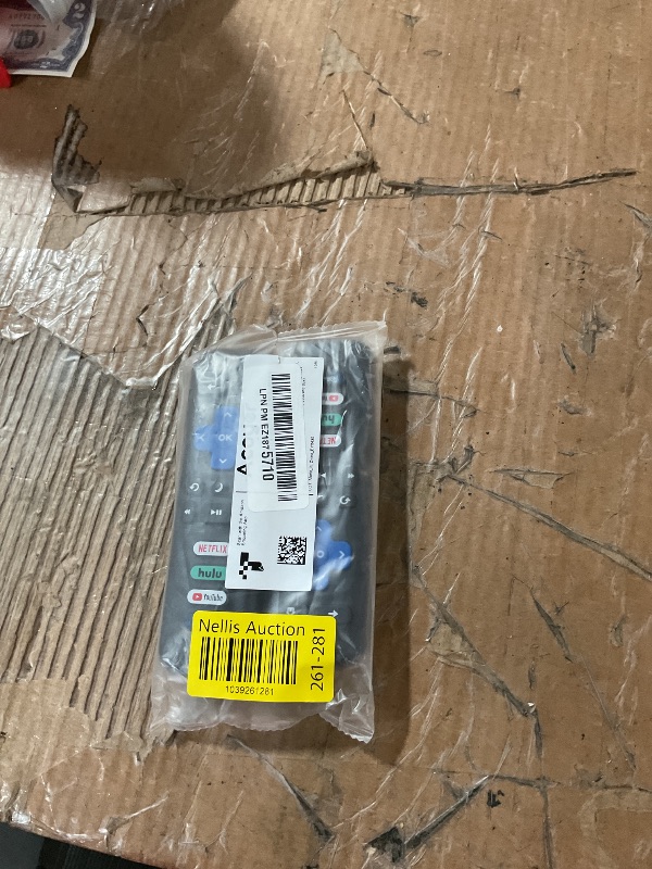 Photo 1 of (Pack of 2) Replacement-Remote-Control for Roku-TV,Compatible for TCL Roku/Hisense Roku/Onn Roku/Philips Roku Smart TVs(Not for Roku Stick and Box)