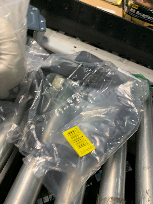 Photo 1 of Elantrip Sport Leather Steering Wheel Cover 14 1/2 inch to 15 inch Universal, Padded Soft Grip Breathable for Car Truck SUV Jeep, Anti Slip Odorless Black