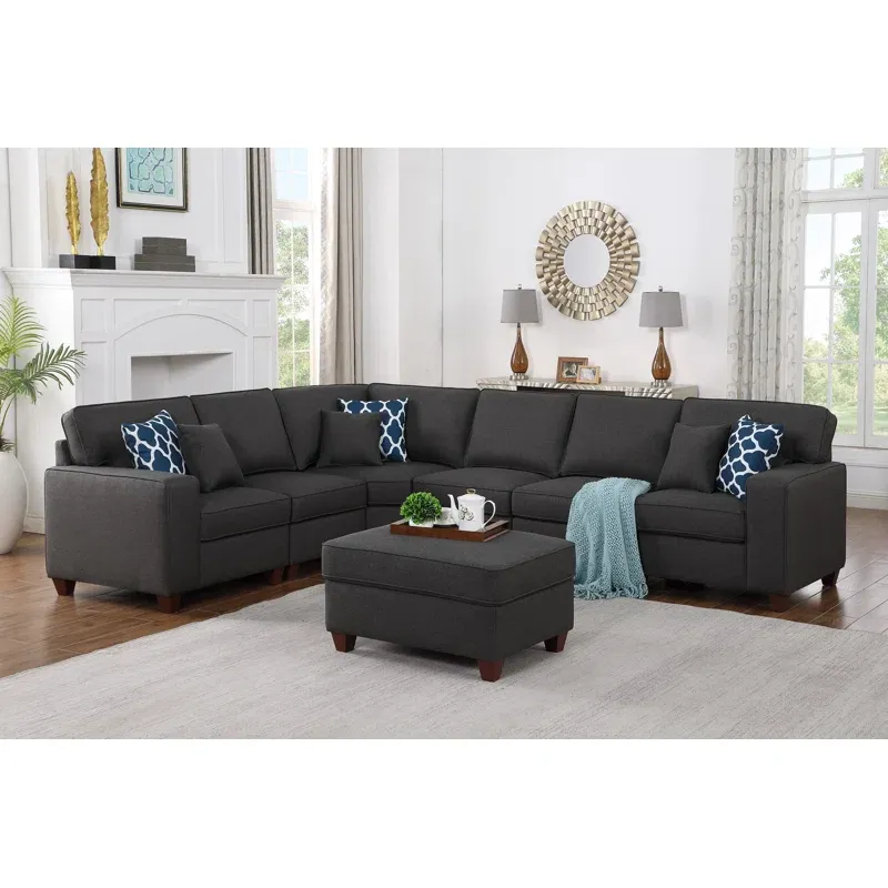 Photo 1 of ***BOX A,C & R ONLY****    Lecanto Upholstered Sectional
