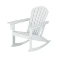 Photo 1 of *see notes*
WestinTrends Dylan Outdoor Rocking Chair, All Weather Poly Lumber Seashell Adirondack Rocker Chair, 350 Lbs Support White Rocking Chairs for Porch Garden Backyard and Indoor