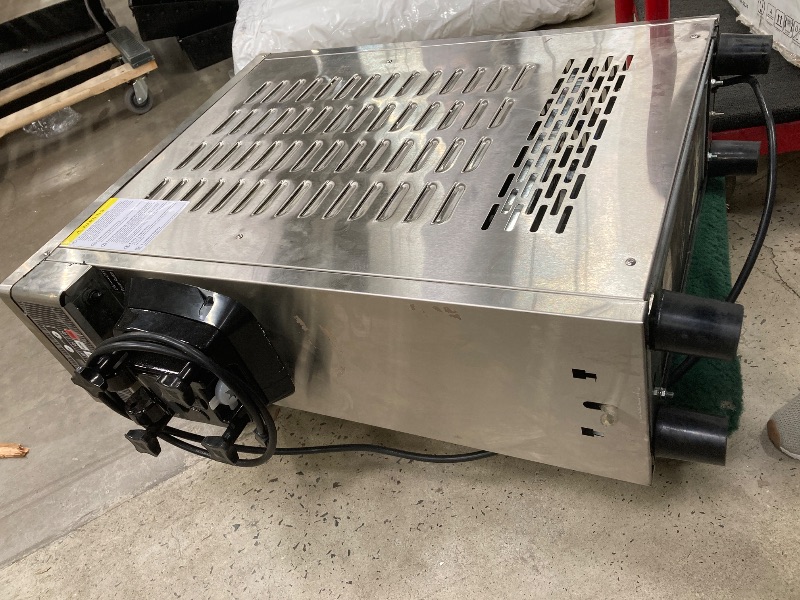 Photo 1 of Aconee Commercial Ice Cream Machine, 4.76 to 5.8GAL/H Ice Cream Machine, with Pre-Cold Function, 1050W Single-Flavored Compressor Soft Ice Cream Machine, with 1.85 Gallon Ingredient Box, silver
