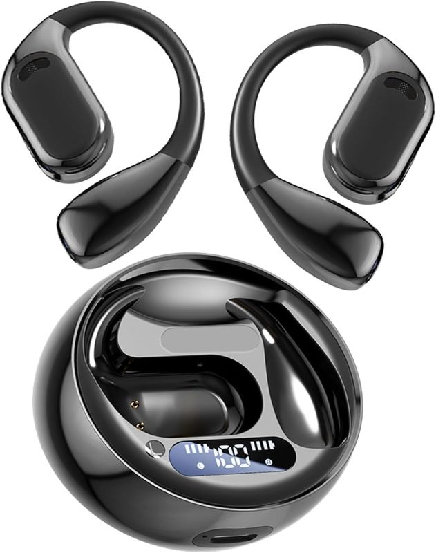 Photo 1 of AI Translation Earbuds Real Time, 144-Language Translator Earbuds with APP Compatible with iOS & Android, Bluetooth 5.4 Wiress Headphones Translating Device for Travel and Business - Blue