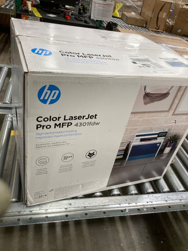 Photo 1 of HP Color LaserJet Pro MFP 4301fdw Wireless All-in-One Color Laser Printer, Scanner, Copier, Fax, Best-for-Office