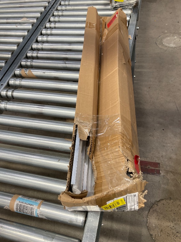 Photo 1 of Door Threshold Ramp 6" Rise Door Ramp Aluminum Entry Ramp or Doorways Rated 800 lbs Load Capacity forWheelchair Scooters Power Chairs Walkers Metallic