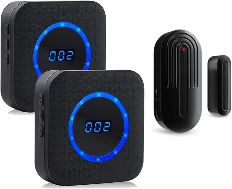 Photo 1 of SanJie Wireless Door Chime for Business When Entering Door Entry Chime Door Bell with 800Ft Range Door Chimes When Door Opens for Home Door Alarm with Chime...
Size:1 Sensor & 2 Receiver
