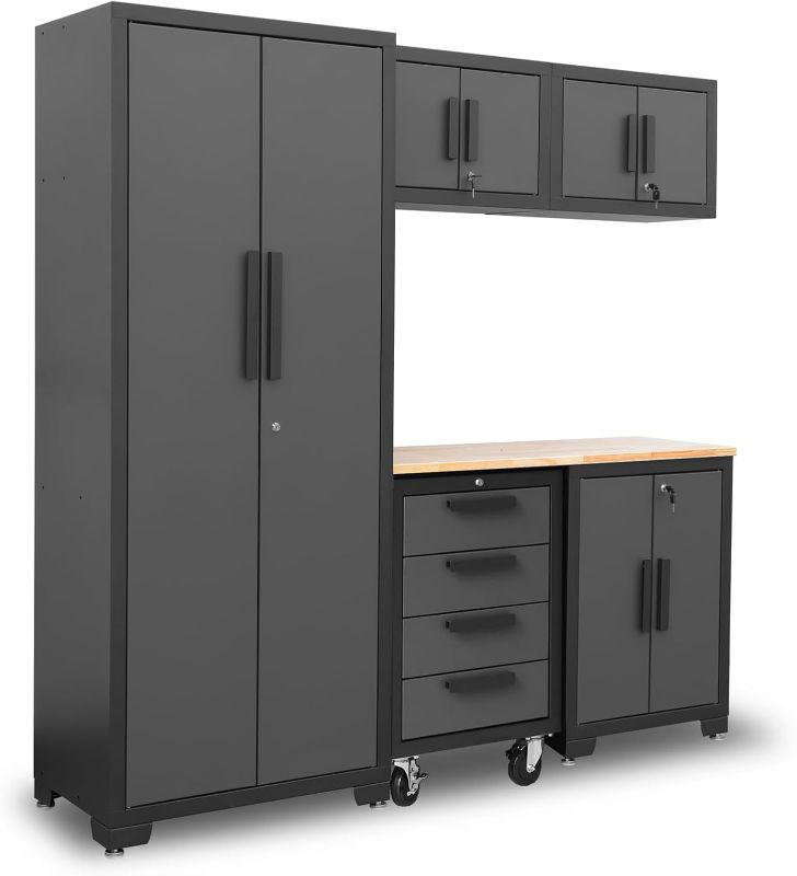 Photo 1 of ***BOX 2 OF 2 ONLY/JUST ONE TOP CABINET/INCOMPLETE SET***Torin Garage Cabinet Storage System with Lockers,ShelveS