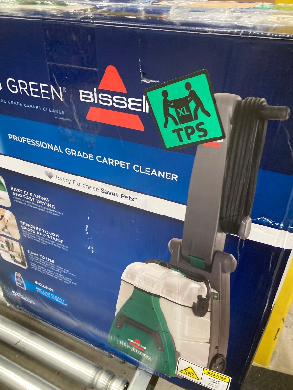 Photo 1 of ****DIRTY***SIMILAR TO BISSELL® Big Green® Professional Carpet Cleaner with XL DirtLifter PowerBrush, 9-inch Long Reach Hose, 6-inch Tough Stain Tool, Includes BISSELL PRO MAX Formula with Stain Protect Technology