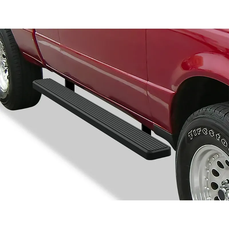 Photo 1 of  Running Boards 6 inches Black Compatible with Ford Ranger Mazda B-Series 1999-2011 Super Cab 4-Door (Side Steps Side Bars)