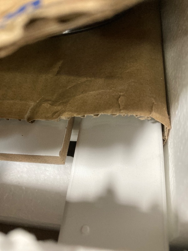 Photo 1 of ***MISSING HARDWARE/HAS SCRATCHES**Graco Paris 4-in-1 Convertible Crib (White) - GREENGUARD Gold Certified, Converts to Toddler Bed, Daybed and Full Bed, Fits Standard Crib Mattress, Adjustable Mattress Base