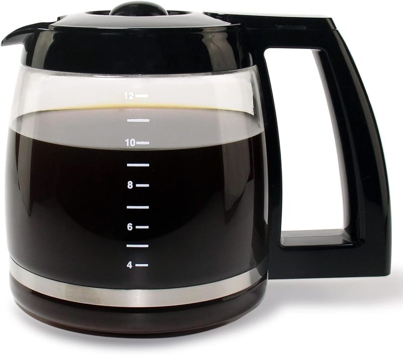 Photo 1 of 12-Cup Replacement Glass Carafe for Cuisinart Coffee