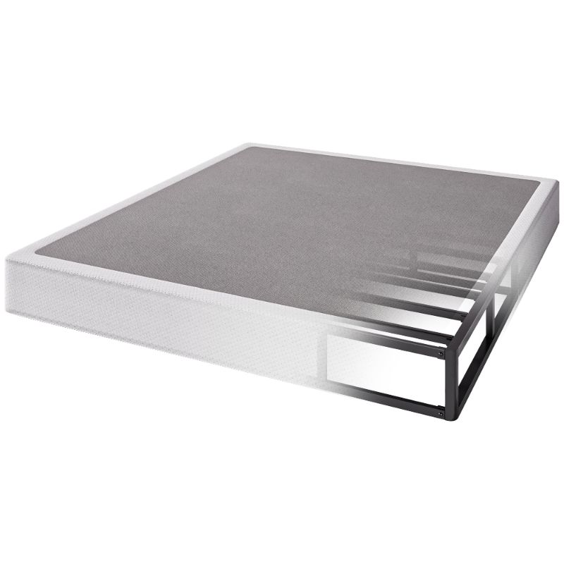 Photo 1 of 5 inch King Metal Box Spring, Durable Mattress Foundation, Fabric Cover Included, Easy Assembly