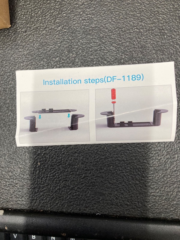 Photo 1 of HOLACA MOUNTING ACCESORIES ON THE WALL