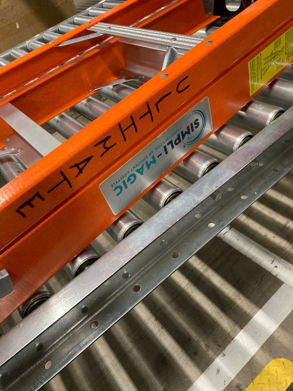 Photo 1 of 8-Foot Fiberglass Step Ladder, 250 Pound Capacity, Meets 2024 Requirements, Upgraded