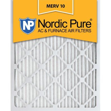 Photo 1 of 20 in. X 25 in. X 4 in. Allergen Pleated Furnace Air Filter MERV 12 (2-Pack)
