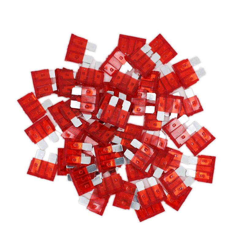 Photo 1 of (40Pcs) 50 Amp Standard Automotive Fuse, 50A 12V 24V 32V Car Blade Fuses ATO APR ATS for Car/RV/Truck/SUV/Motorcycle/Boat
