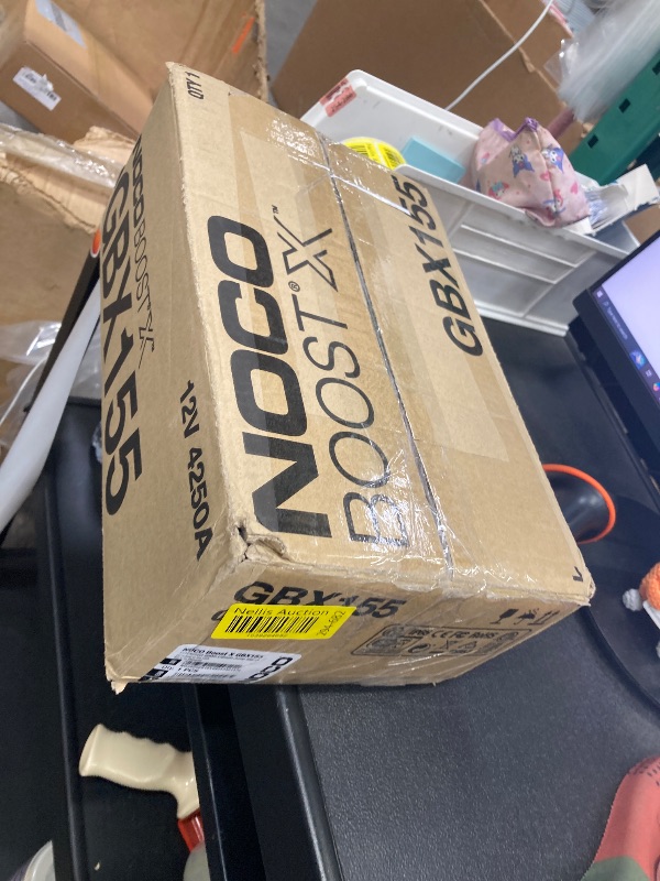 Photo 1 of ***PARTS ONLY***NOCO Boost X GBX155 4250A 12V UltraSafe Portable Lithium Jump Starter, Car Battery Booster Pack, USB-C Powerbank Charger, and Jumper Cables for up to 10.0-Liter Gas and 8.0-Liter Diesel Engines