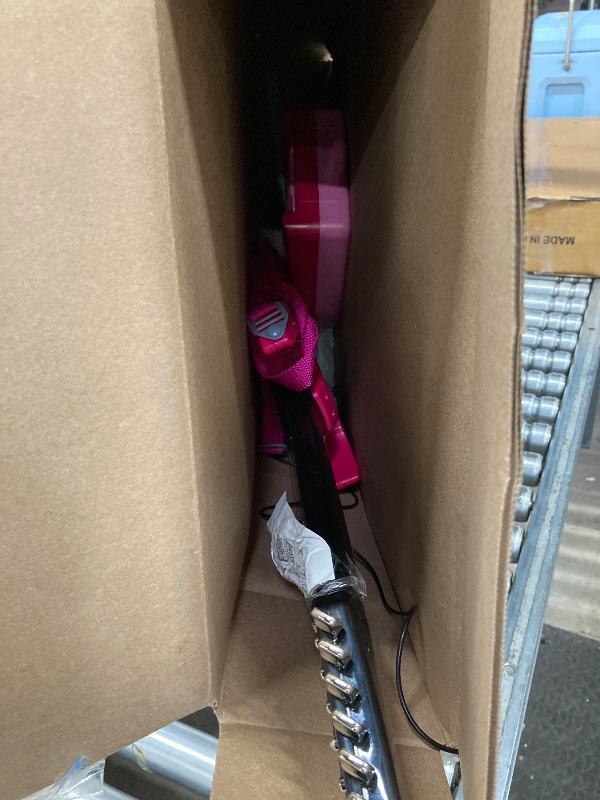 Photo 1 of Best Choice Products Kids Electric Musical Guitar Toy Play Set W/ 6 Demo Songs, Whammy Bar, Microphone, Amp, Aux - Pink
