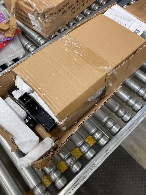 Photo 2 of ***MISSING PARTS***MaxxHaul 50027 Hitch Mount Bike Rack Platform - Style 2-Bike Rack for Cars Trucks SUVs Minivans with Hitch Tightener, Great For E-bikes With Standard Width Tires