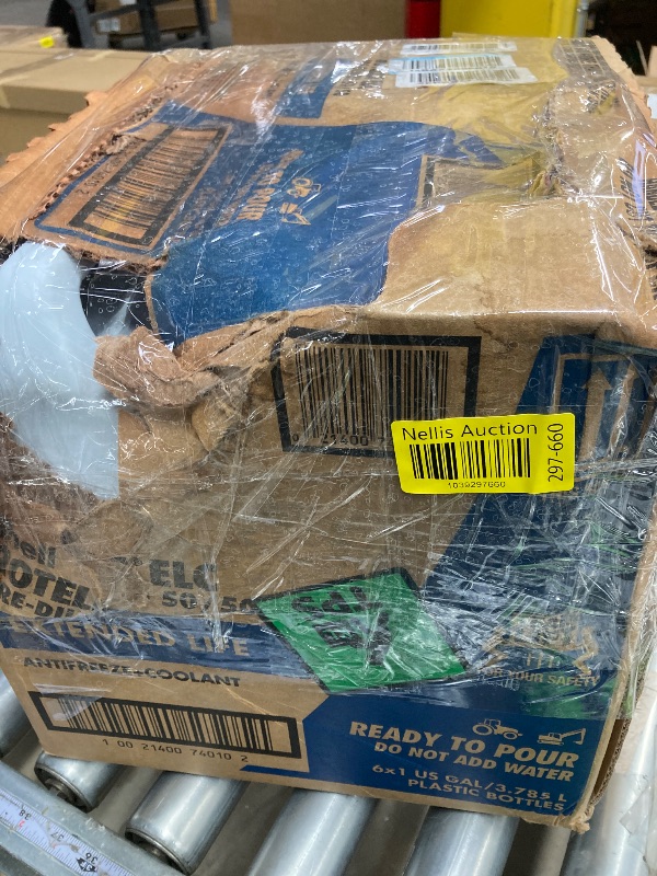 Photo 1 of Shell Rotella Extended Life ELC Anti-Freeze + Coolant, Pre-Diluted 50/50 (1 Gallon, Case of 6)