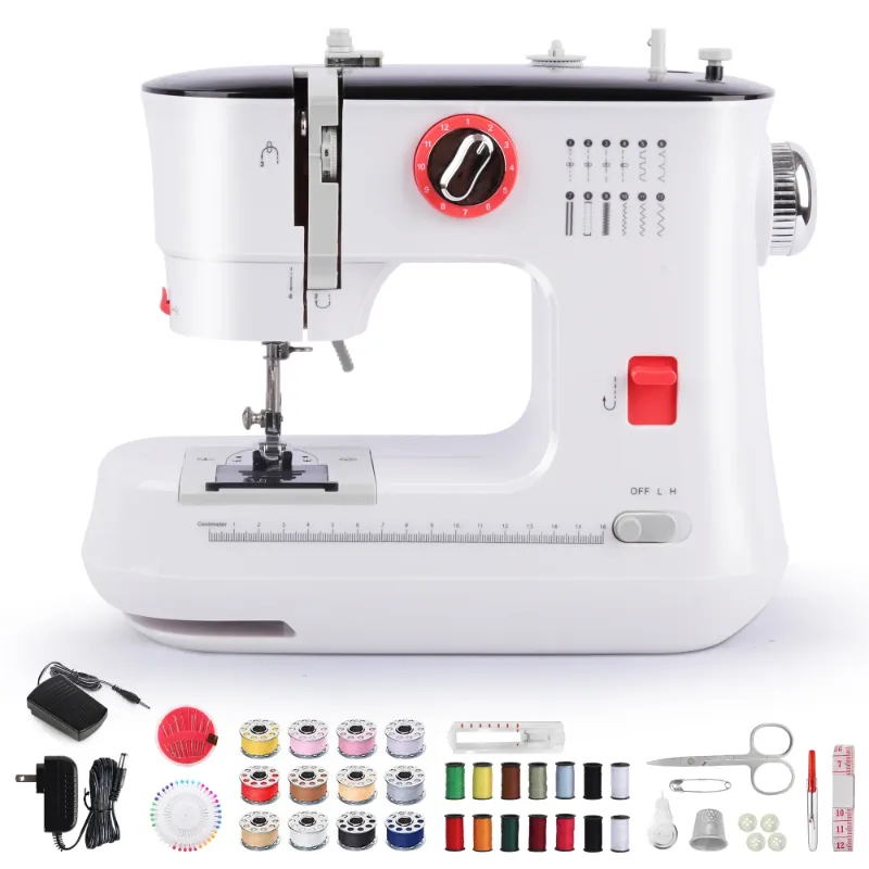 Photo 1 of BCOOSS Sewing Machine for Beginners Electric Portable 12 Built-in Stitches with Extension Table