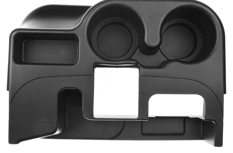 Photo 1 of A-Premium Cup Holder Compatible with Dodge Ram 1500, Ram 2500, Ram 3500, 2003-2012, Center Console, Agate, Black