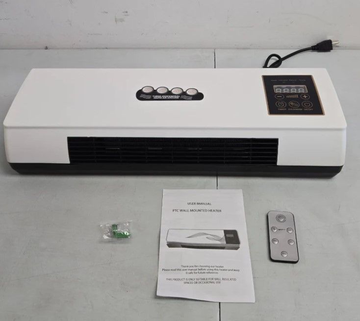 Photo 1 of (Excellent) AC ElectroMax 1800 Watt EMX-908 Portable Air Conditioner Heater Remote Control
