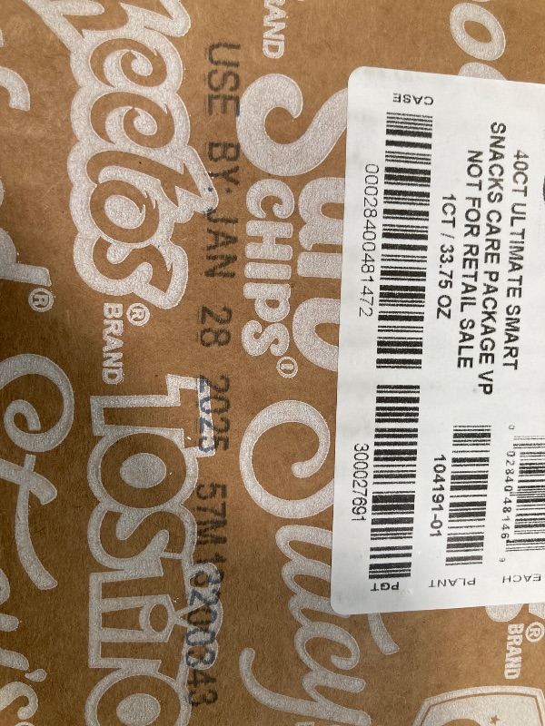 Photo 1 of Frito Lay Ultimate Smart Care Package Variety Pack, (Pack of 40)