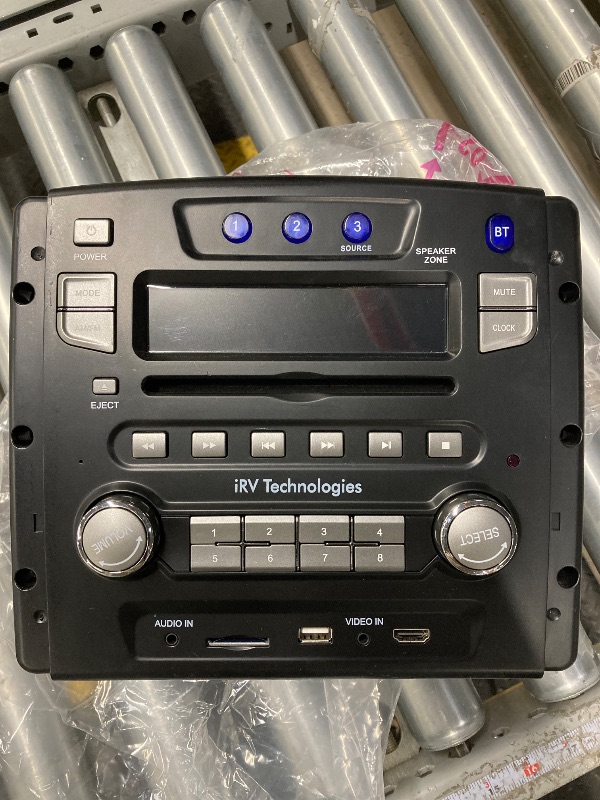 Photo 1 of iRV Technology iRV34 AM/FM/CD/DVD/MP3/MP4 /USB/SD/HDMI/Digital2.1/Surround Sound/Bluetooth 3 Zones wall mount RV Radio Stereo  ***(NOT IN BOX, NOT PACKAGE)***