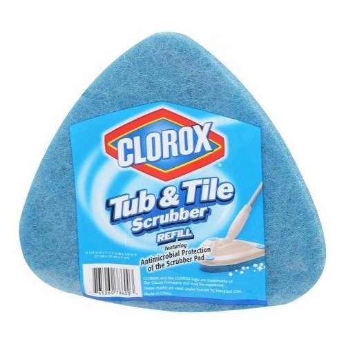 Photo 1 of Clorox Household Cleaning Brushes Blue - Tub & Tile Scrubber Refill