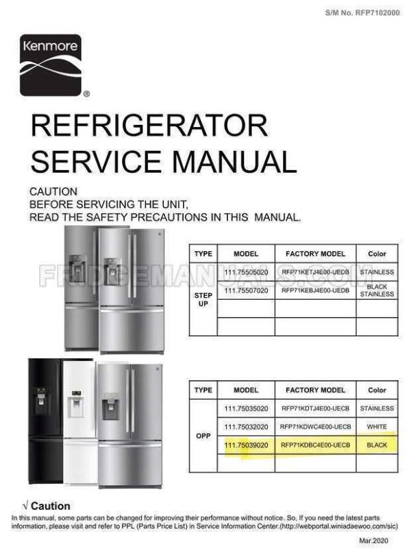 Photo 1 of 30 cu. ft. 4-Door French Door Refrigerator, Door-In-Door, Full-Convert Drawer, Craft Ice in PrintProof Black Stainless
