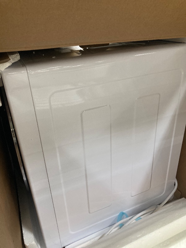Photo 1 of Equator Compact Vented Sensor Dryer 3.5cf/13lbs 110V BOTTOM CONTROL(WHITE) "