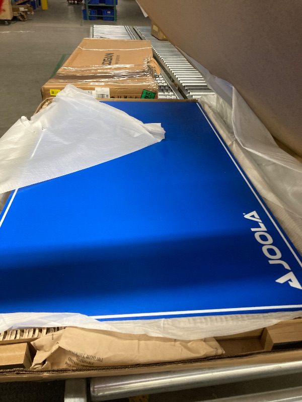 Photo 1 of JOOLA Tetra - 4 Piece Ping Pong Table Top for Pool Table - Includes Ping Pong Net Set - Full Size Table Tennis Conversion Top for Billiard Tables - Easy Assembly & Compact Storage - Incl. Foam Backing