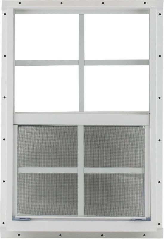 Photo 1 of 
Click to play video
Click to see more videos





2+

3 VIDEOS
Shed Windows and More 18" X 27" White Flush Mount, Tempered Glass, Playhouses, Treehouses
