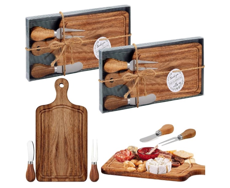Photo 1 of Bridal Shower Party Favors Wooden Square Cheese Board Gift 
