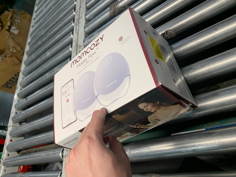 Photo 1 of ***(PARTS ONLY/ NON FUNCTIONAL)***Momcozy Breast Pump Hospital-Grade, Hands Free Breast Pump App with Leak-Proof DoubleFit Flange, Personalized Multi-Modes & 15 Levels, 2 Count  