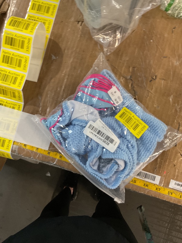 Photo 1 of (SMALL) (USED/FAIR) (BAGGED) YIMISAN Women's Ribbed Bikini Sets 3D Rose Floral One Shoulder Top with Mid Waist Two Piece Bathing Suit