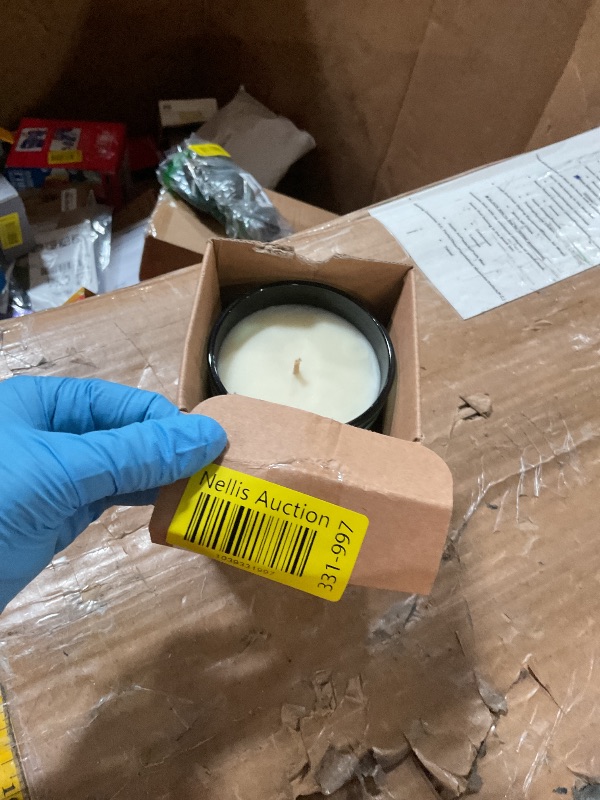 Photo 1 of (Frankincense & Myrrh) Cotton Wick, 100% Soy, Highly Scented, Hand Poured Soy Candle, 8 oz