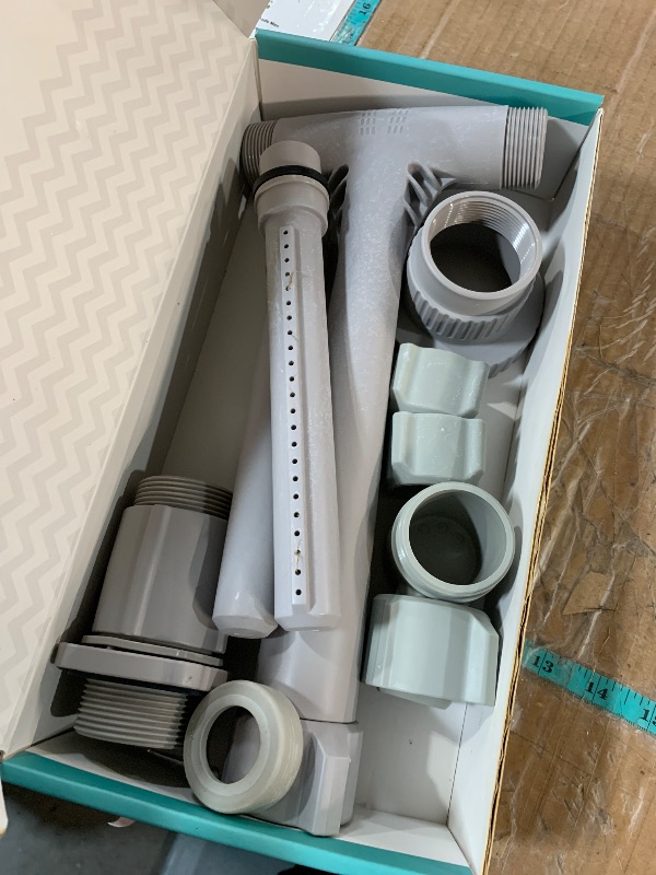 Photo 1 of [Patent Pending] POOLHACKER 2025 Upgrade Pool Fountain - Dual Spray Water Fountains for Above Ground/Inground Pools, 2-in-1 Adjustable Waterfall Pool Sprinkler Fountain (for in-tex & for Best-Way)