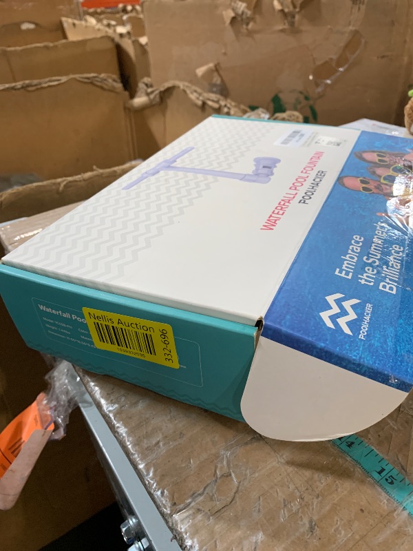 Photo 1 of [Patent Pending] POOLHACKER 2025 Upgrade Pool Fountain - Dual Spray Water Fountains for Above Ground/Inground Pools, 2-in-1 Adjustable Waterfall Pool Sprinkler Fountain (for in-tex & for Best-Way)