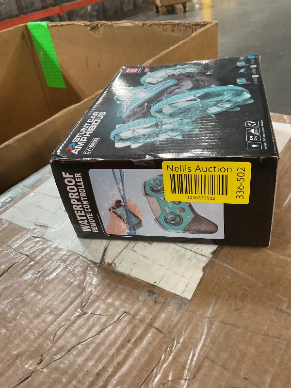 Photo 1 of (Sold for parts) ENERHAMP Toys for Ages 5-13, Amphibious Remote Control Car, 2.5GHz 4WD 131Ft 360° Rotation, 180° Flip?60Mins Play, Rechargeable