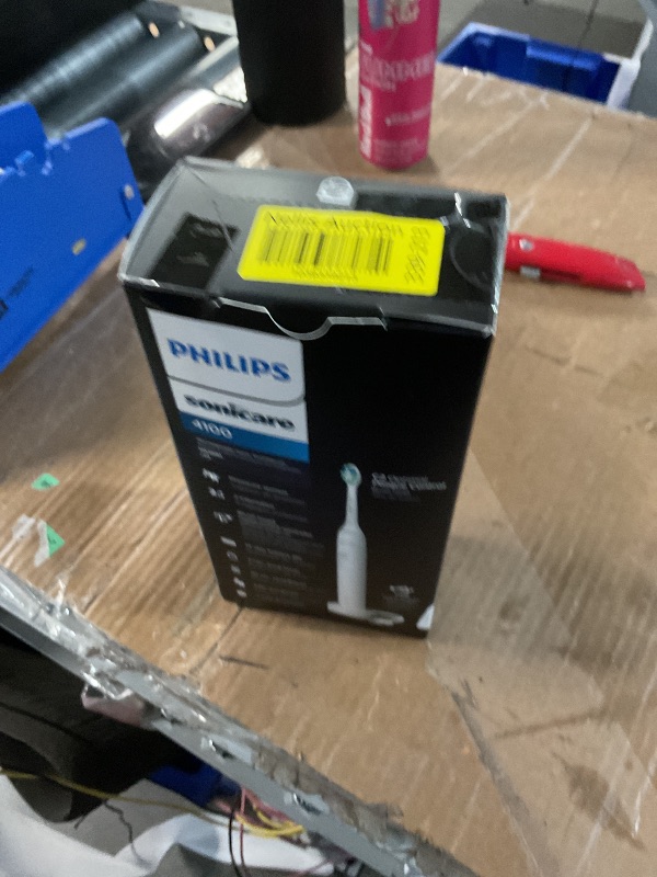 Photo 1 of (Incomplete)(parts only) Philips Sonicare 4100 Rechargeable Electric Toothbrush, with Pressure Sensor, 2 Intensity Settings, SmarTimer 