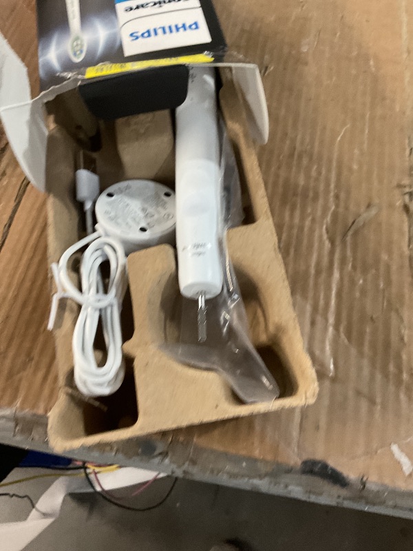 Photo 1 of (Incomplete)(parts only) Philips Sonicare 4100 Rechargeable Electric Toothbrush, with Pressure Sensor, 2 Intensity Settings, SmarTimer 