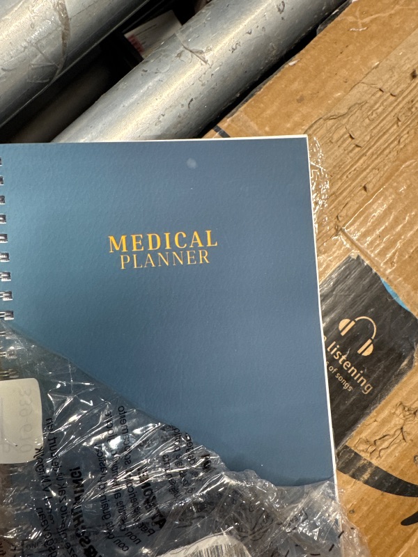 Photo 1 of (USED/FAIR) Comprehensive Medical Planner Logbook | Prescription Log Journal | Self Care Medical Journal | Track Symptoms, Medications, & Doctor Notes | Premium 120gsm Paper | Holistic Health Planner | A5 Teal