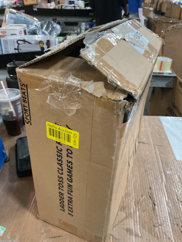 Photo 1 of Outdoor Games Ladder Ball Set Assembly Free Portable Ladder Toss Pro Steel Frame Includes Carrying Case, 6 Bolas and Scoreboard