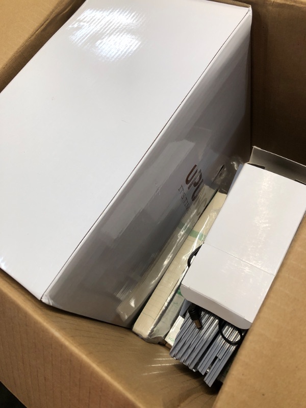 Photo 1 of (USED/FAIR) uPunch HN1500 Starter Time Clock Bundle for Small Business: Employee Punch Clock System with 100 Time Cards, Card Rack, and Ribbon