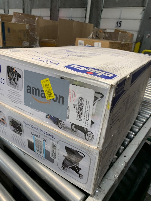 Photo 1 of ***MANUFACTURER DATE 1/24/2024***
Chicco Viaro Quick-Fold Stroller - Graphite | Grey