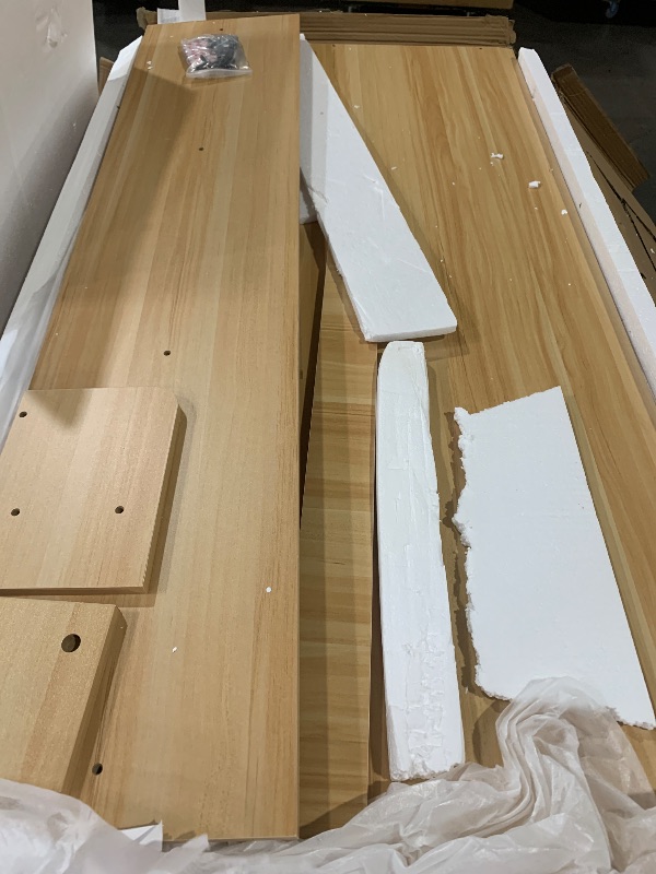 Photo 1 of (damaged) (sold for parts) (repair) Corbyles 2-Tier Washer Dryer Countertop with Edge Rail & Non-Slip Pad, 58" Width x 27.5" Depth Laundry Topper for Washer and Dryer